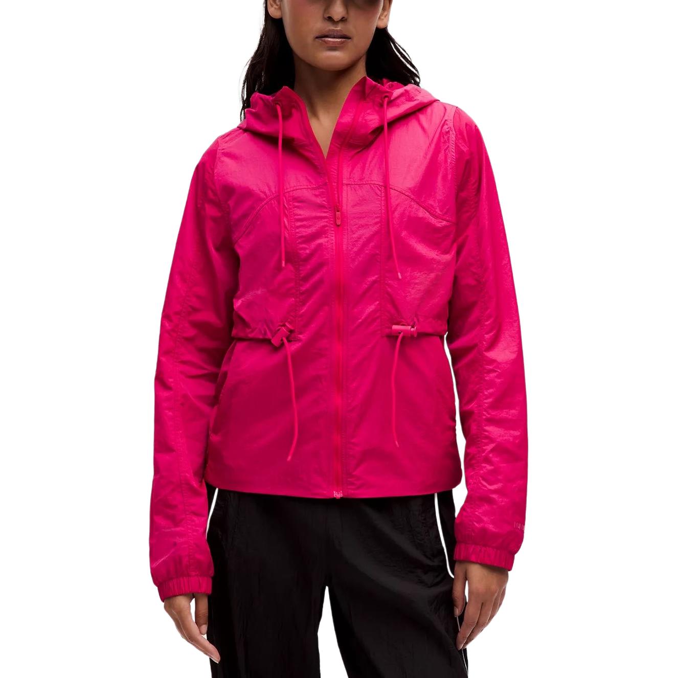 (Women) Lululemon Solid Color Long Sleeve Zip-Up Hoodie Jacket LW4CI6S 圖 8