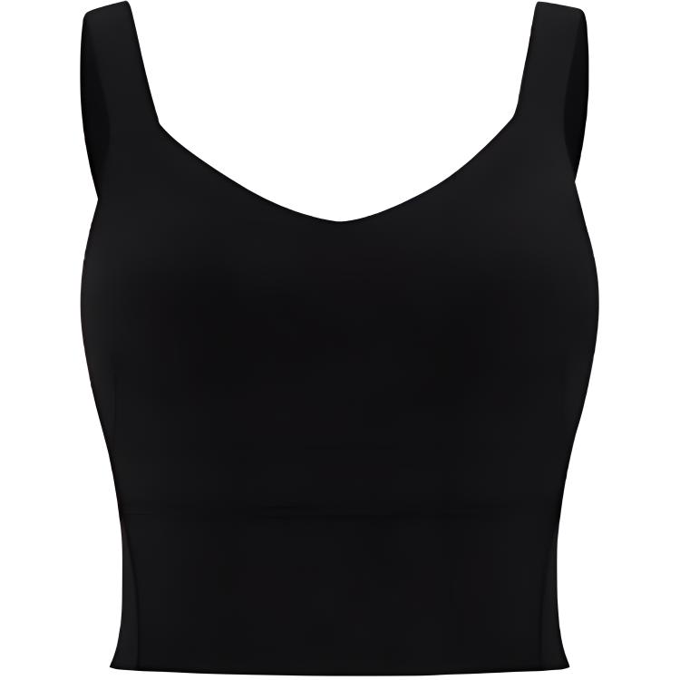 (Women) Lululemon Solid Color Straight Strap Sports Tank Top LW1DZVS