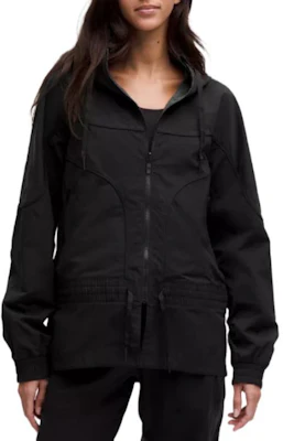 (W) Lululemon Jaket Hoodie Zip Warna Solid Lengan Panjang Loose Fit LW3IVGS Buy (W) Lululemon Jaket Hoodie Zip Warna Solid Lengan Panjang Loose Fit LW3IVGS