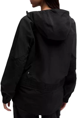 (W) Lululemon Jaket Hoodie Zip Warna Solid Lengan Panjang Loose Fit LW3IVGS Lookbook (W) Lululemon Jaket Hoodie Zip Warna Solid Lengan Panjang Loose Fit LW3IVGS