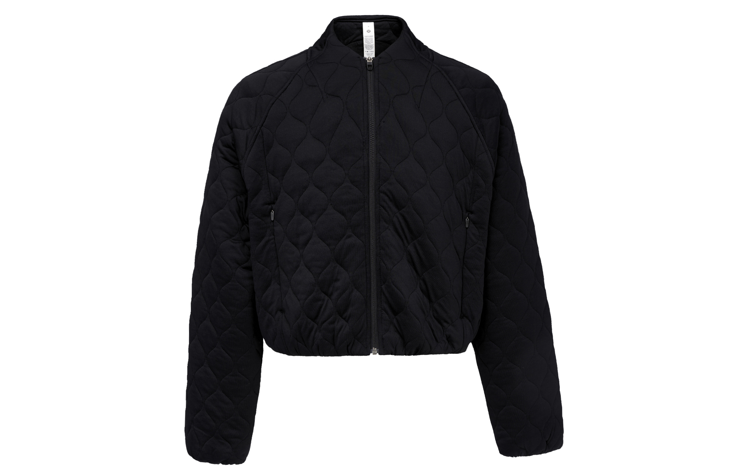 (Women) Lululemon Solid Quilted Bomber Jacket LW3HFMS