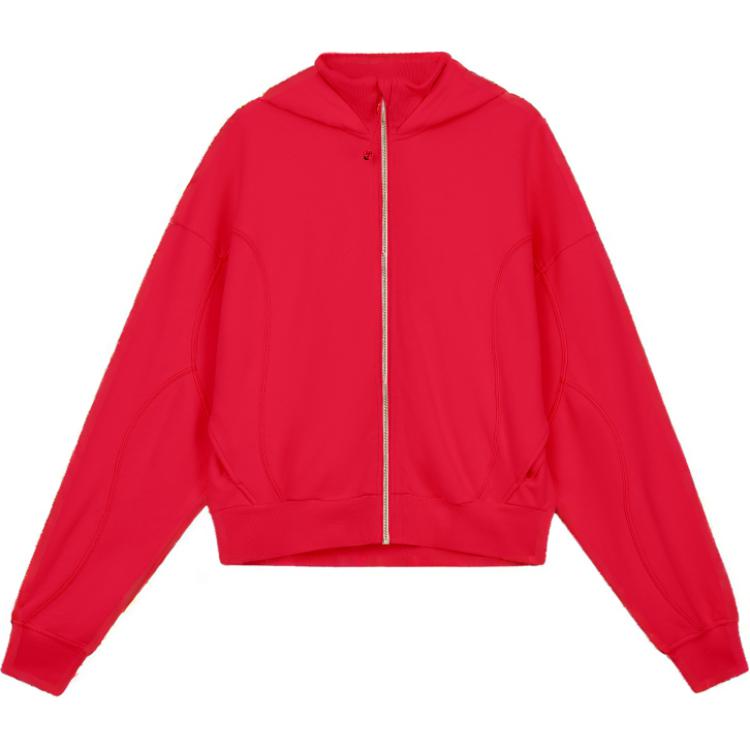 Details for (Women) Lululemon Solid Zip-Up Long-Sleeve Retro Sports Jacket LW3FU7S