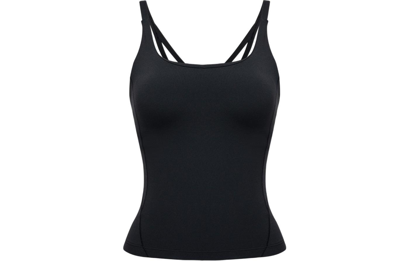 (Women) Lululemon SS22 Strappy Nulu Shelf Sports Tank Top Black LW1DNJS
