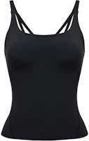 (Women) Lululemon SS22 Strappy Nulu Shelf Sports Tank Top Black LW1DNJS (Women) Lululemon SS22 Strappy Nulu Shelf Sports Tank Top Black LW1DNJS