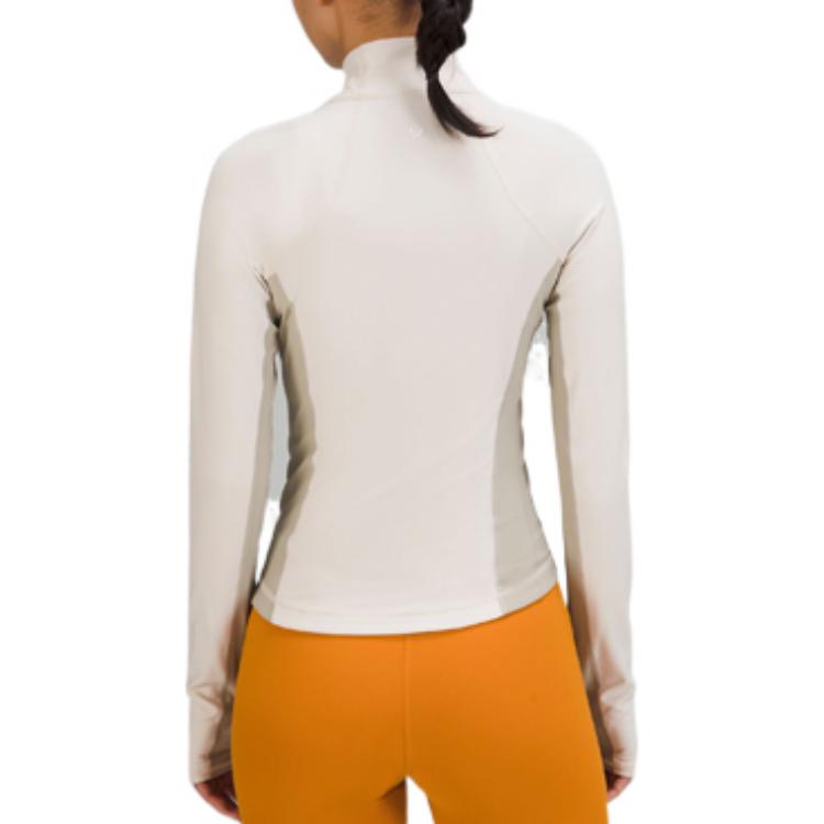 Purchase (Women) Lululemon SS22 Throwback Shape Nulu™ High-Neck Jacket White LW4BX3S