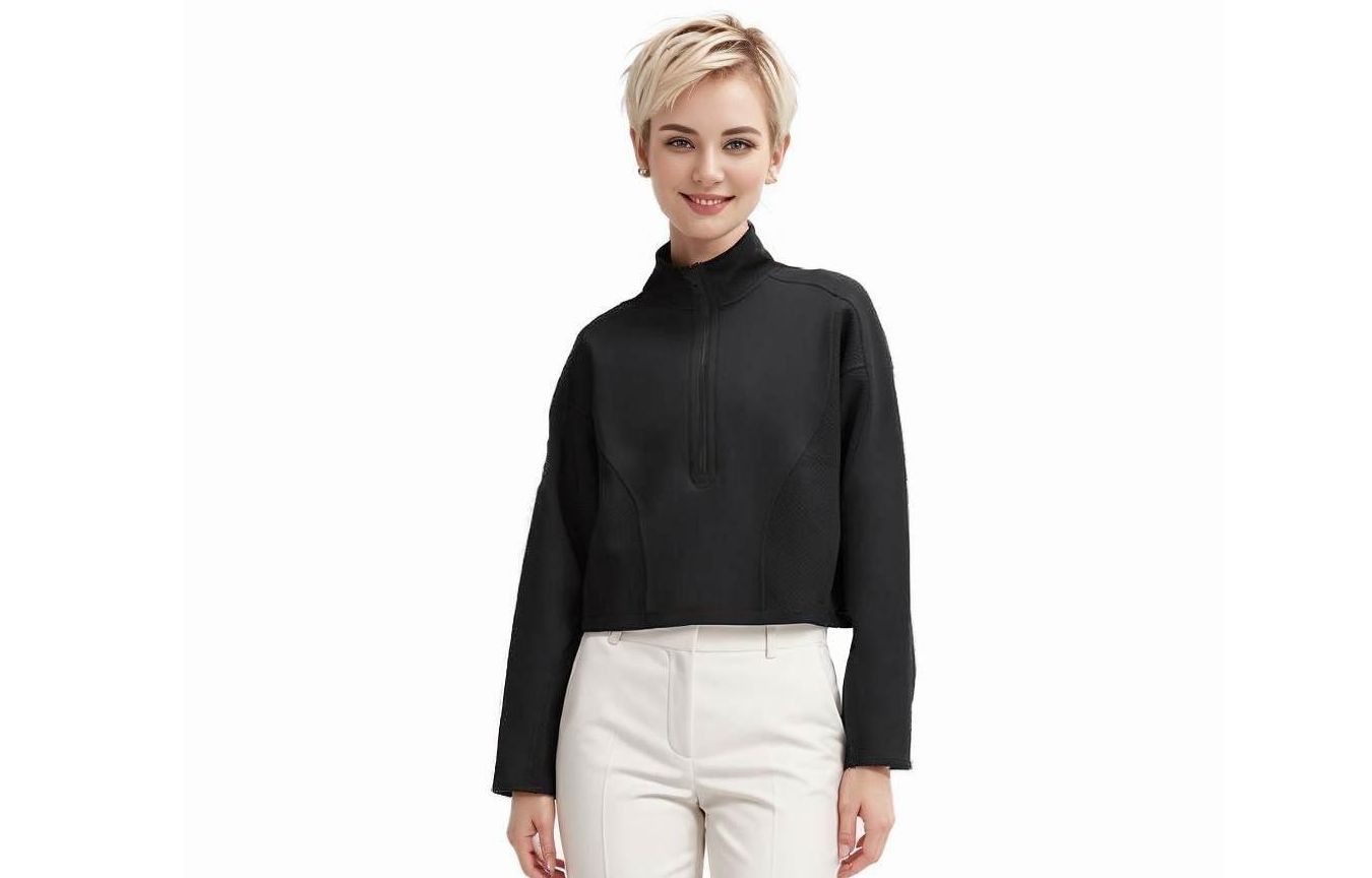 Order (W) 룰루레몬 SS23 하프집 레트로 스타일 풀오버 스웻셔츠 LW3GMHS