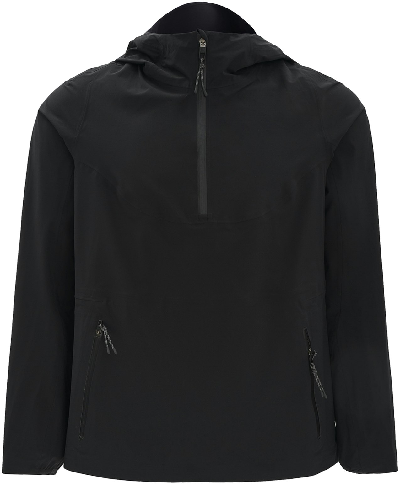 women-lululemon-ss-23-stretch-glyde-black-half-zip-pullover-hoodie-jacket-lw-4-bz-5-s