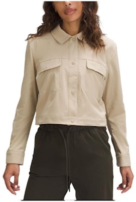 (Women) Lululemon SS23 WovenAir™ Fabric Solid Casual Long Sleeve Jacket LW3HHQS Buy (Women) Lululemon SS23 WovenAir™ Fabric Solid Casual Long Sleeve Jacket LW3HHQS