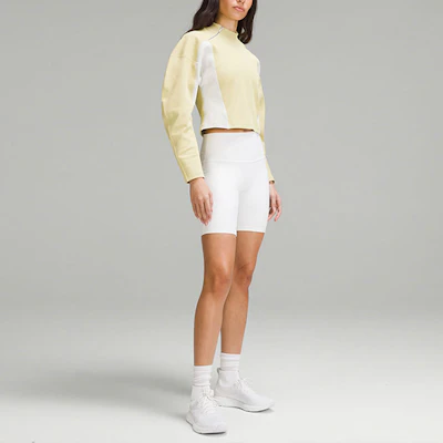 (W) ルルレモン SS23 イエローパフスリーブ プルオーバースウェットシャツ LW3GVXS Purchase (W) ルルレモン SS23 イエローパフスリーブ プルオーバースウェットシャツ LW3GVXS