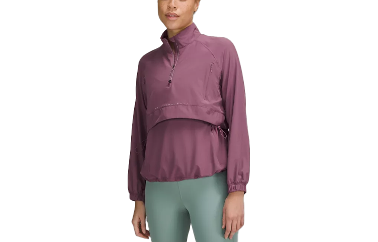 Order (W) ルルレモン ストレッチリップストップ スウィフト™ ハーフジップジャケット LW3FEWS