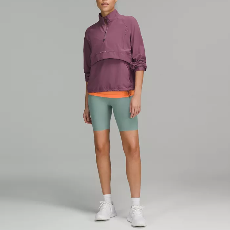 Shop (W) ルルレモン ストレッチリップストップ スウィフト™ ハーフジップジャケット LW3FEWS