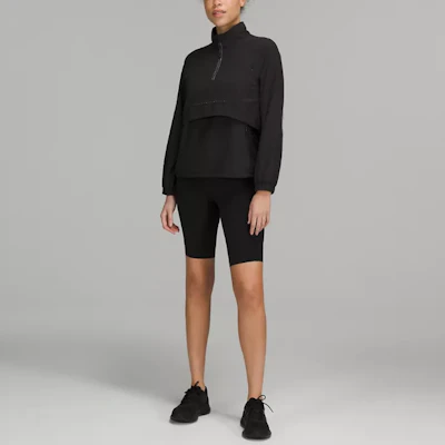 (W) ルルレモン ストレッチリップストップ スウィフト™ ハーフジップジャケット LW3FEWS 1