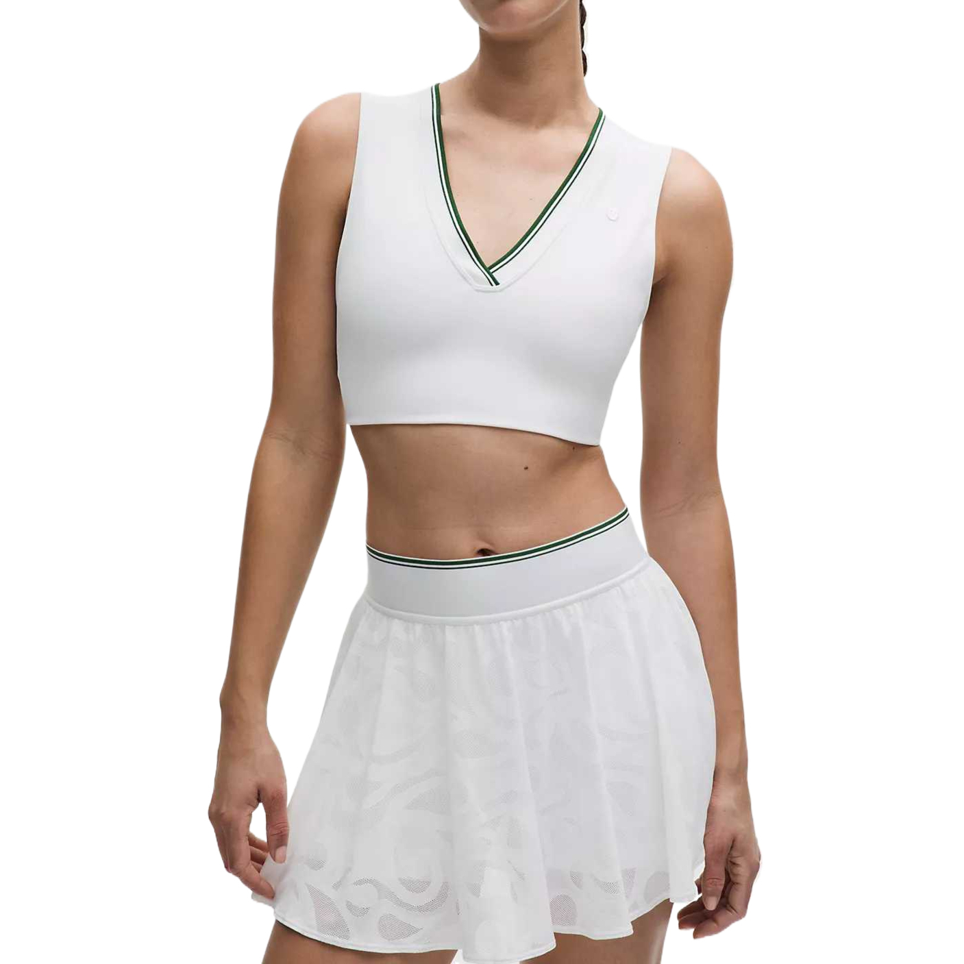 (Women) Lululemon Sweat-Wicking Quick-Dry Breathable Tennis Shirt (Solid Color) LW2EWES