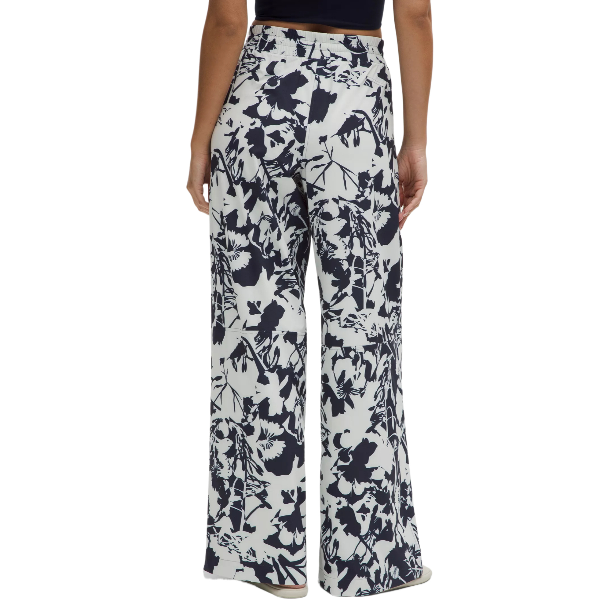 Shop (W) 룰루레몬 스위프트 미드라이즈 와이드 팬츠 퀵드라이 캐주얼 바지. LW5HTCS