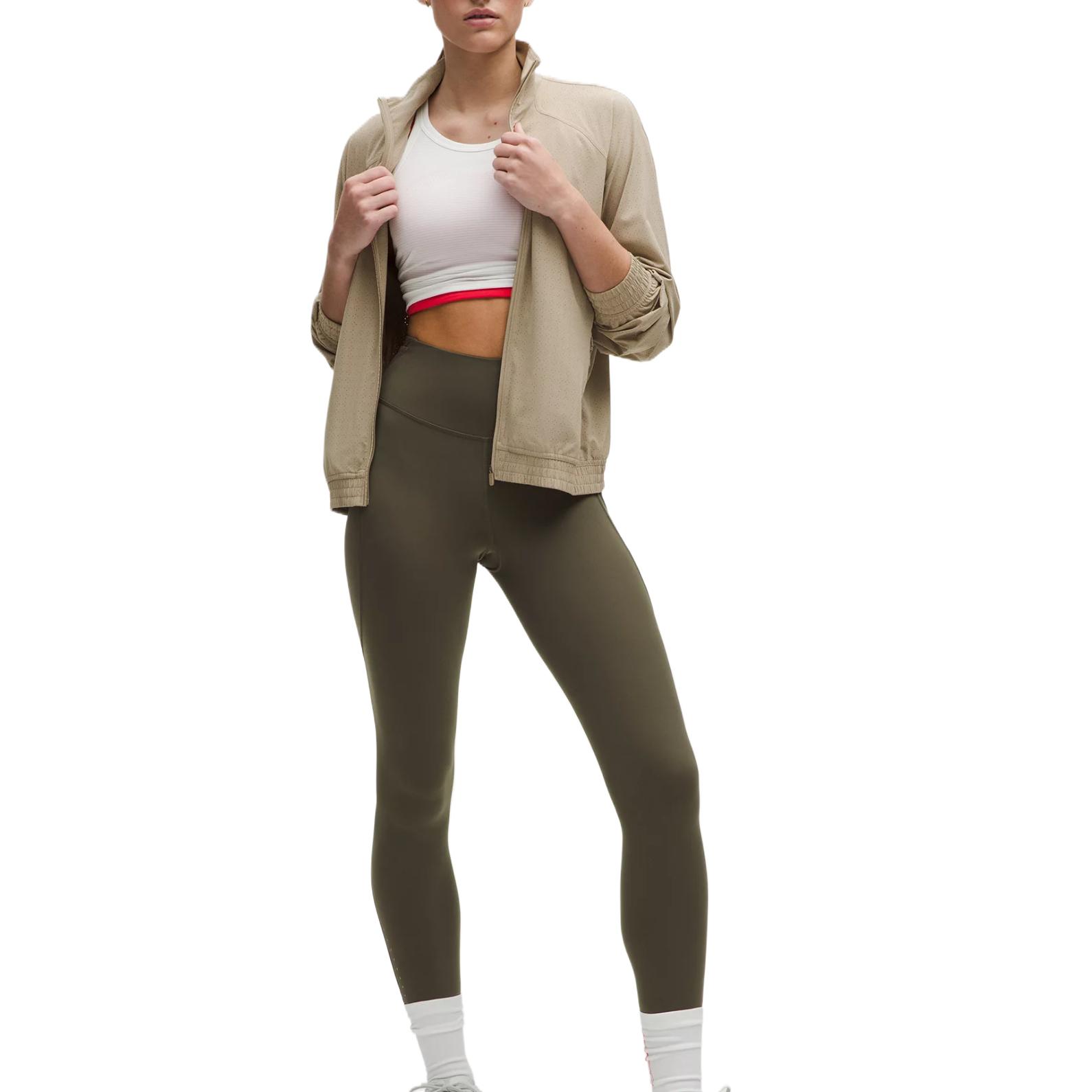 (Women) Lululemon Swift Perforated Track Jacket - Stylish, Comfortable Sportswear LW3IK9S 圖 10