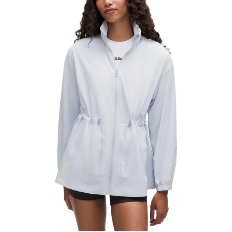 (Women) Lululemon Swift UVP Solid Color Hooded Oversized Long Sleeve Jacket Women LW3IPOS 圖 4