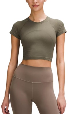 (Women) Lululemon Swiftly Tech Short Sleeve Crew Neck T-Shirt - Breathable & Comfy. LW3GZHS 26