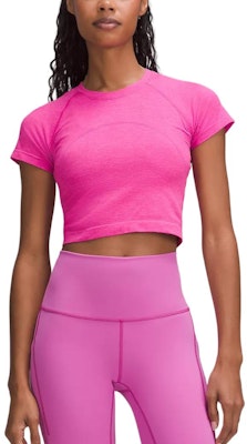 (Women) Lululemon Swiftly Tech Short Sleeve Crew Neck T-Shirt - Breathable & Comfy. LW3GZHS 30
