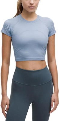 (Women) Lululemon Swiftly Tech Short Sleeve Crew Neck T-Shirt - Breathable & Comfy. LW3GZHS 42