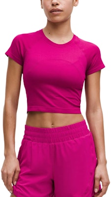 (Women) Lululemon Swiftly Tech Short Sleeve Crew Neck T-Shirt - Breathable & Comfy. LW3GZHS 52