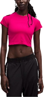 (Women) Lululemon Swiftly Tech Short Sleeve Crew Neck T-Shirt - Breathable & Comfy. LW3GZHS 63