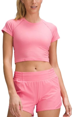 (Women) Lululemon Swiftly Tech Short Sleeve Crew Neck T-Shirt - Breathable & Comfy. LW3GZHS 89