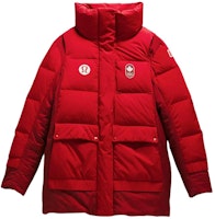 (Women) Lululemon Team Canada 600-Fill Down Long Puffer Jacket LW4BUIS (Women) Lululemon Team Canada 600-Fill Down Long Puffer Jacket LW4BUIS
