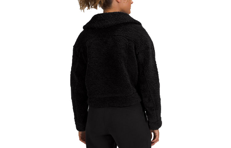 (Women) Lululemon Textured Fleece Button-Up Jacket Women’s Solid Color LW3FPUS 圖 3