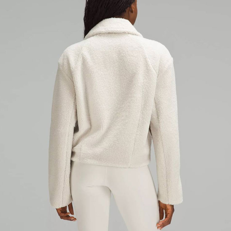 Purchase (W) Lululemon 羊毛紋長袖翻領休閒短外套 LW3HJGS