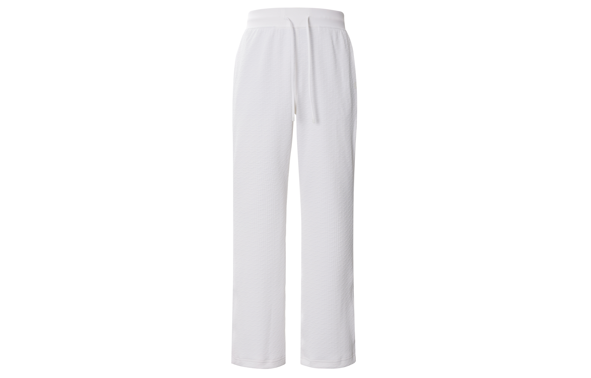 (Women) Lululemon Textured High-Waisted Flare Pants White LW5GE5A