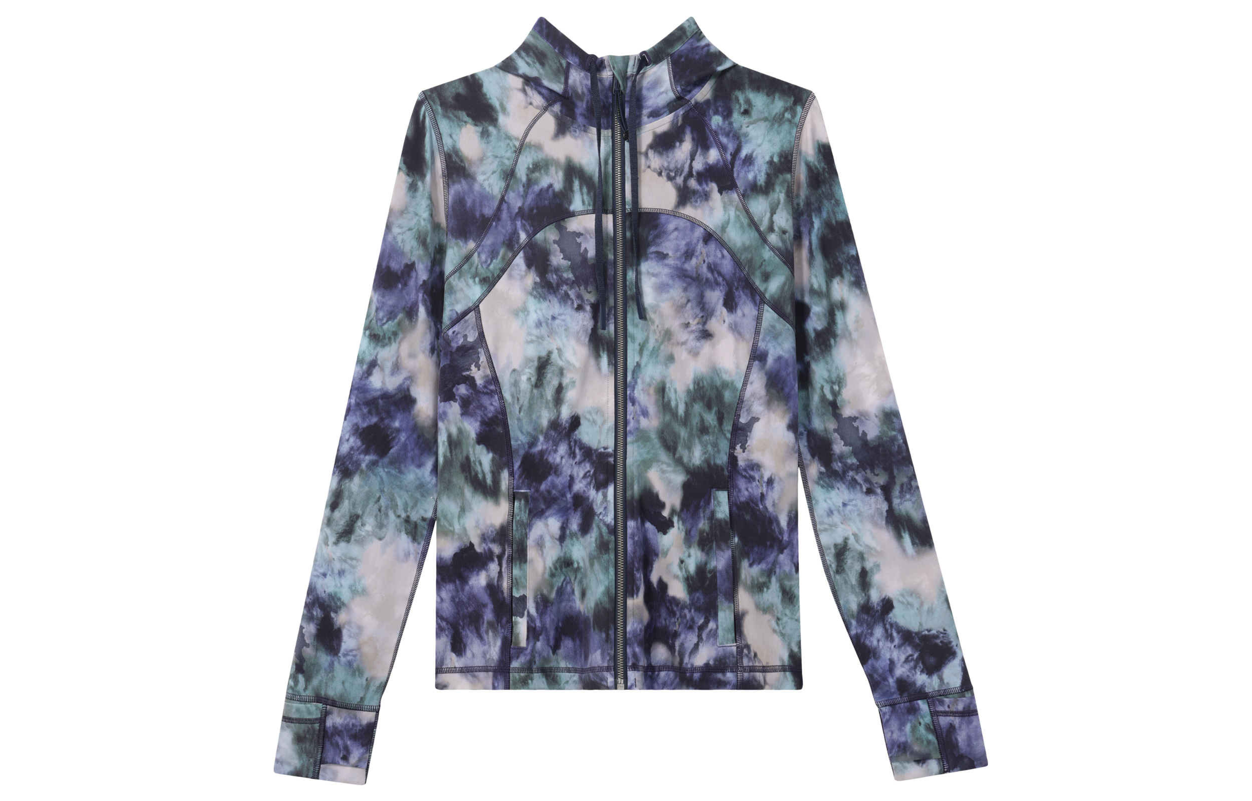 Order (Women) Lululemon Tie-Dye Zip-Up Jacket Define Nulu™ Fabric Multi-Color LW4BTDS