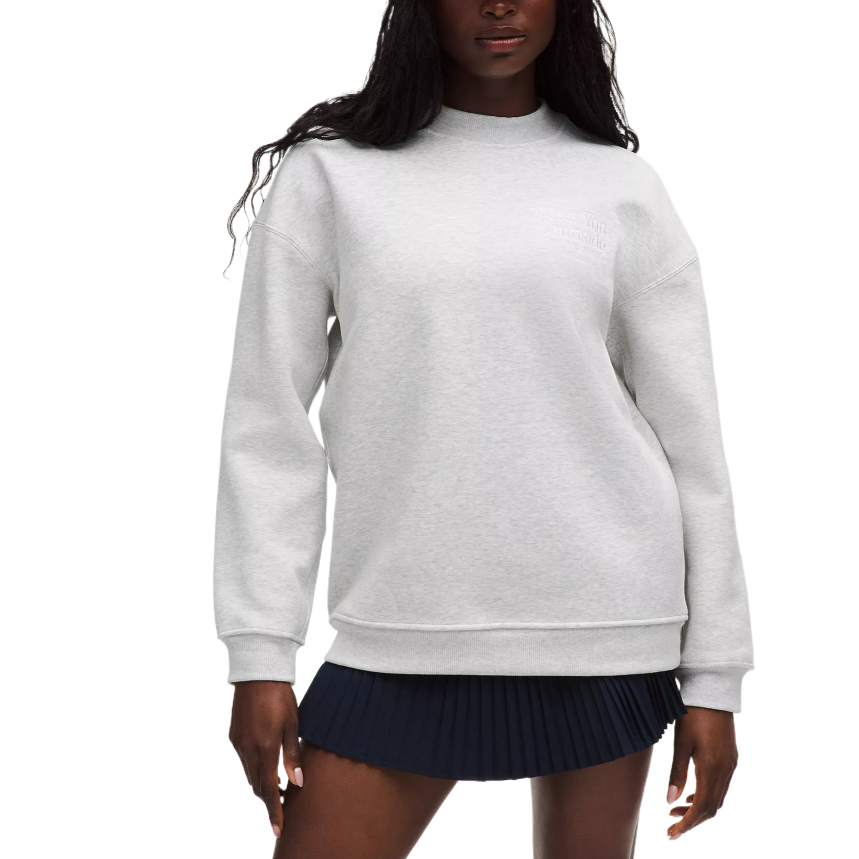 (Women) Lululemon Ultra-Soft Oversized Tennis Shirt Long Fit LW3KAJS