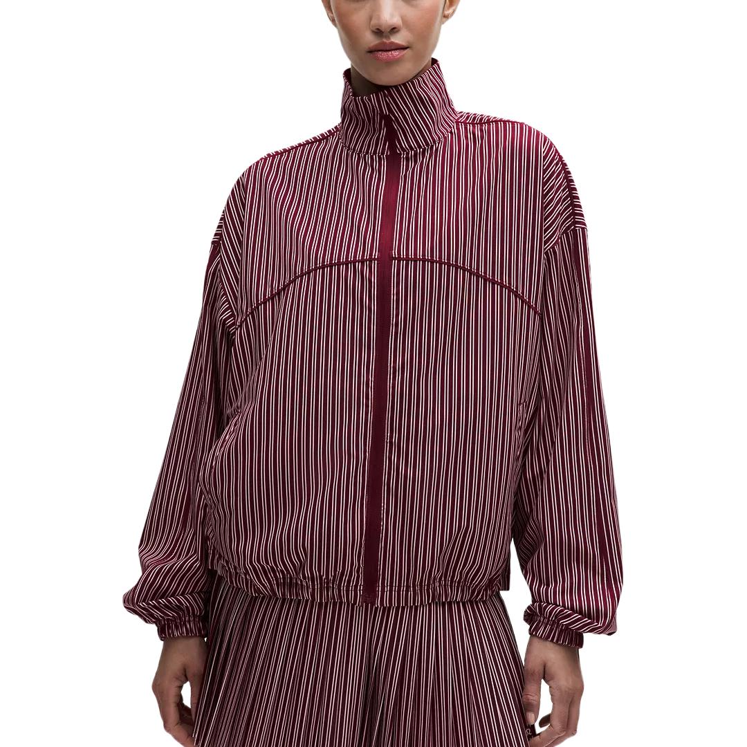 (Women) Lululemon UV-Protective Oversized Waterproof Tennis Jacket for Women LW3JWTS-CLOTHES