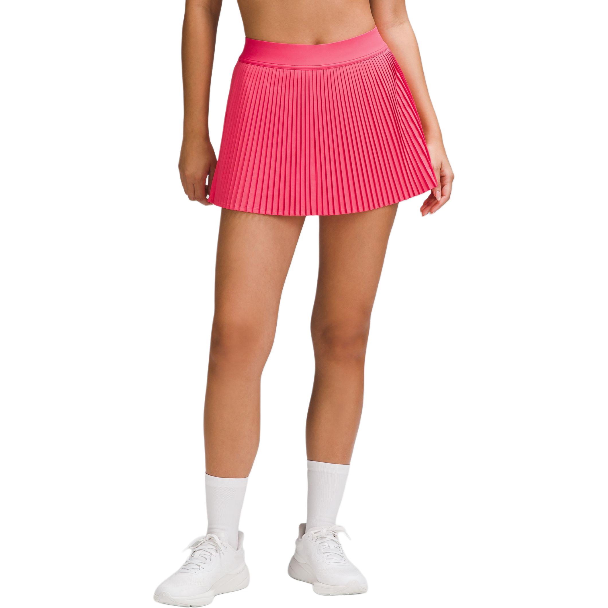 Order (W) Lululemon Skirt Tenis Wanita High-Waist Ringan & Cepat Kering. LW8AJYS