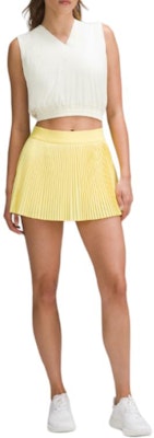 (Women) Lululemon Varsity High-Waist Lightweight Quick-Dry Pleated Tennis Skirt Women. LW8AJYS 13
