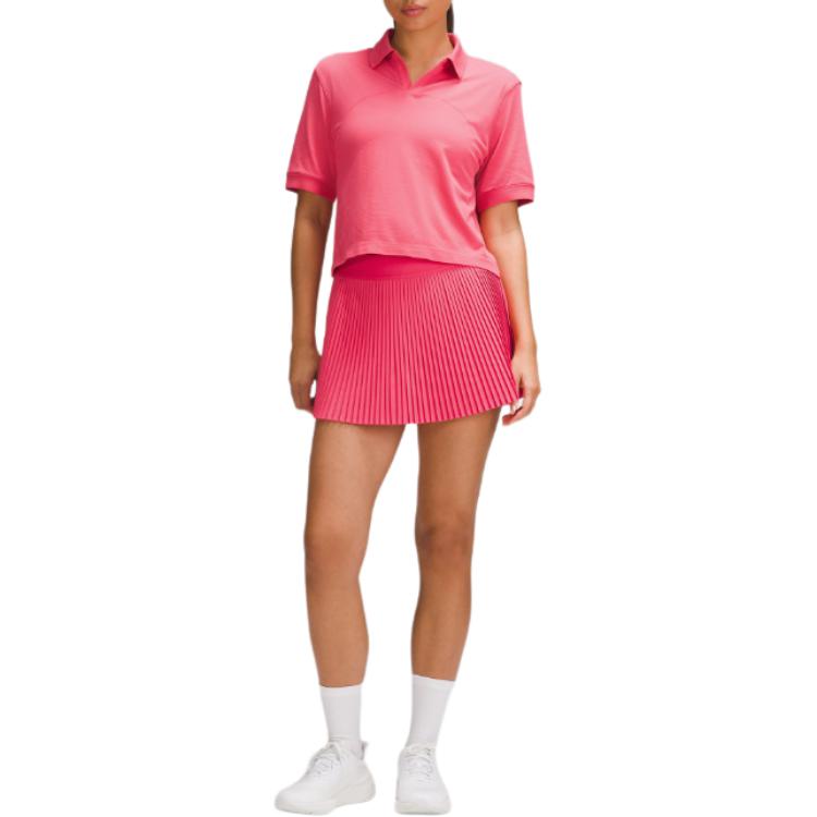 Lookbook (W) Lululemon Skirt Tenis Wanita High-Waist Ringan & Cepat Kering. LW8AJYS