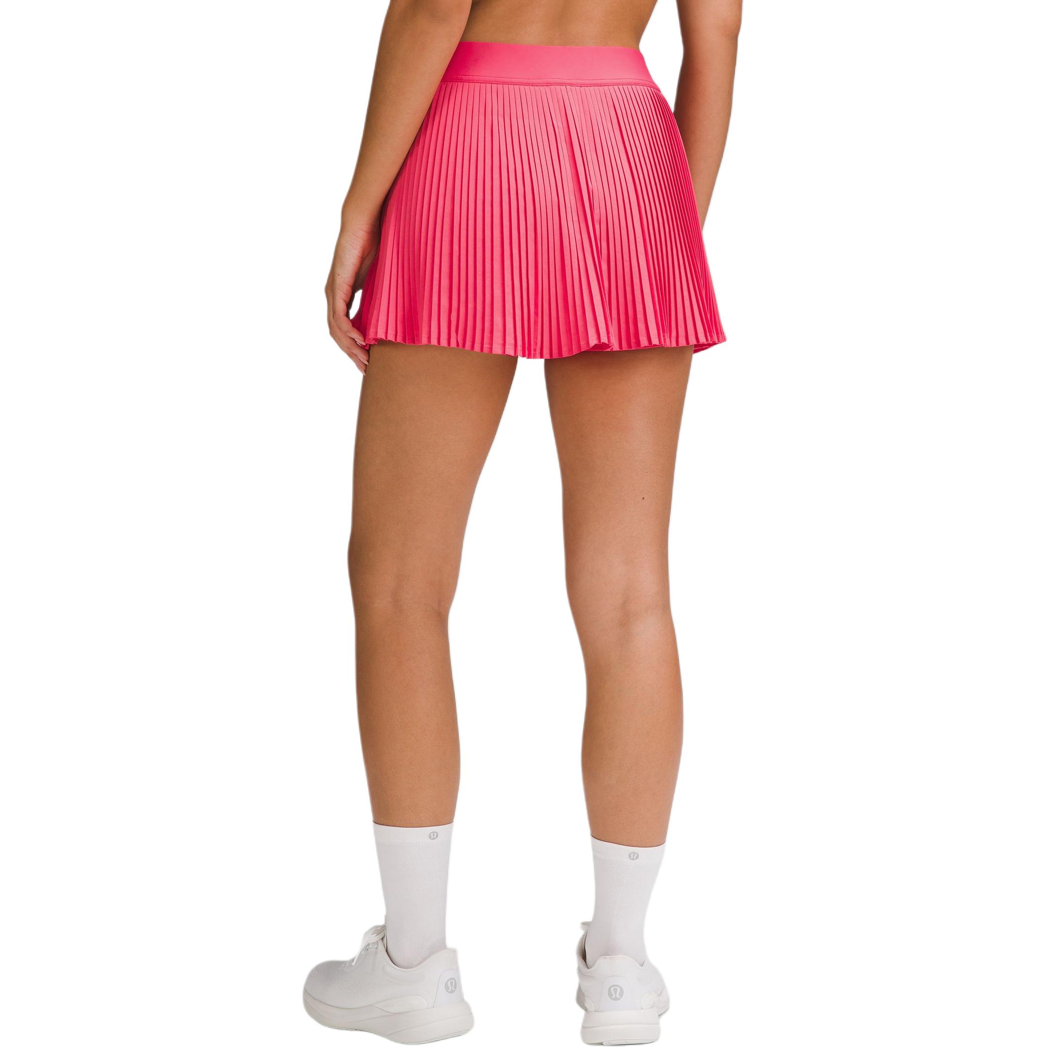 Shop (W) Lululemon Skirt Tenis Wanita High-Waist Ringan & Cepat Kering. LW8AJYS
