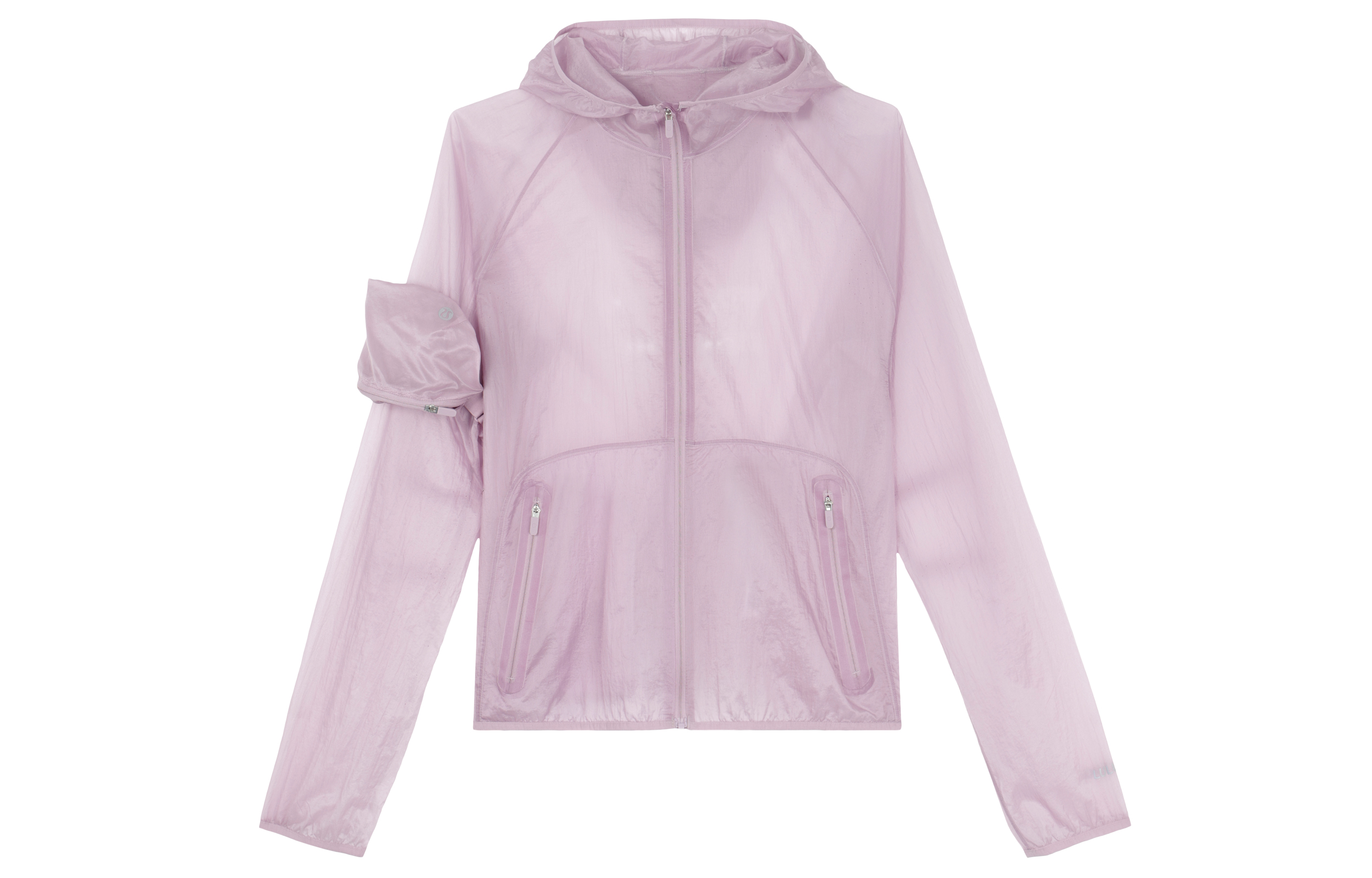 (Women) Lululemon Ventilated Packable Running Jacket Lightweight Quick-Dry for Women LW4BT0S