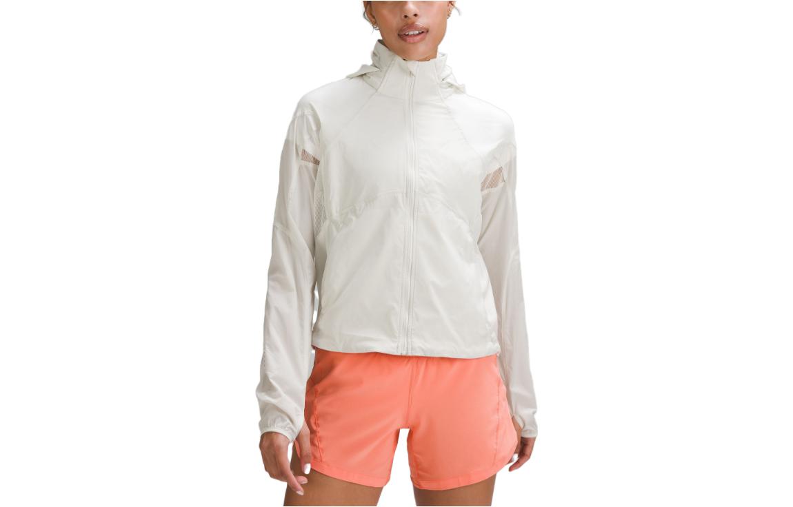 (Women) Lululemon Ventilated Running Jacket for Women - Lightweight & Breathable LW4BYZS