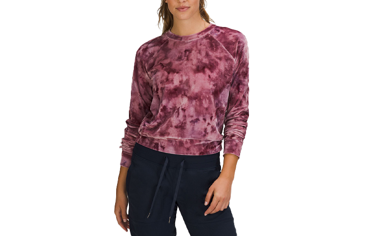 Order (W) Lululemon 保暖絨毛圓領長袖拉格蘭運動上衣 LW3FKES