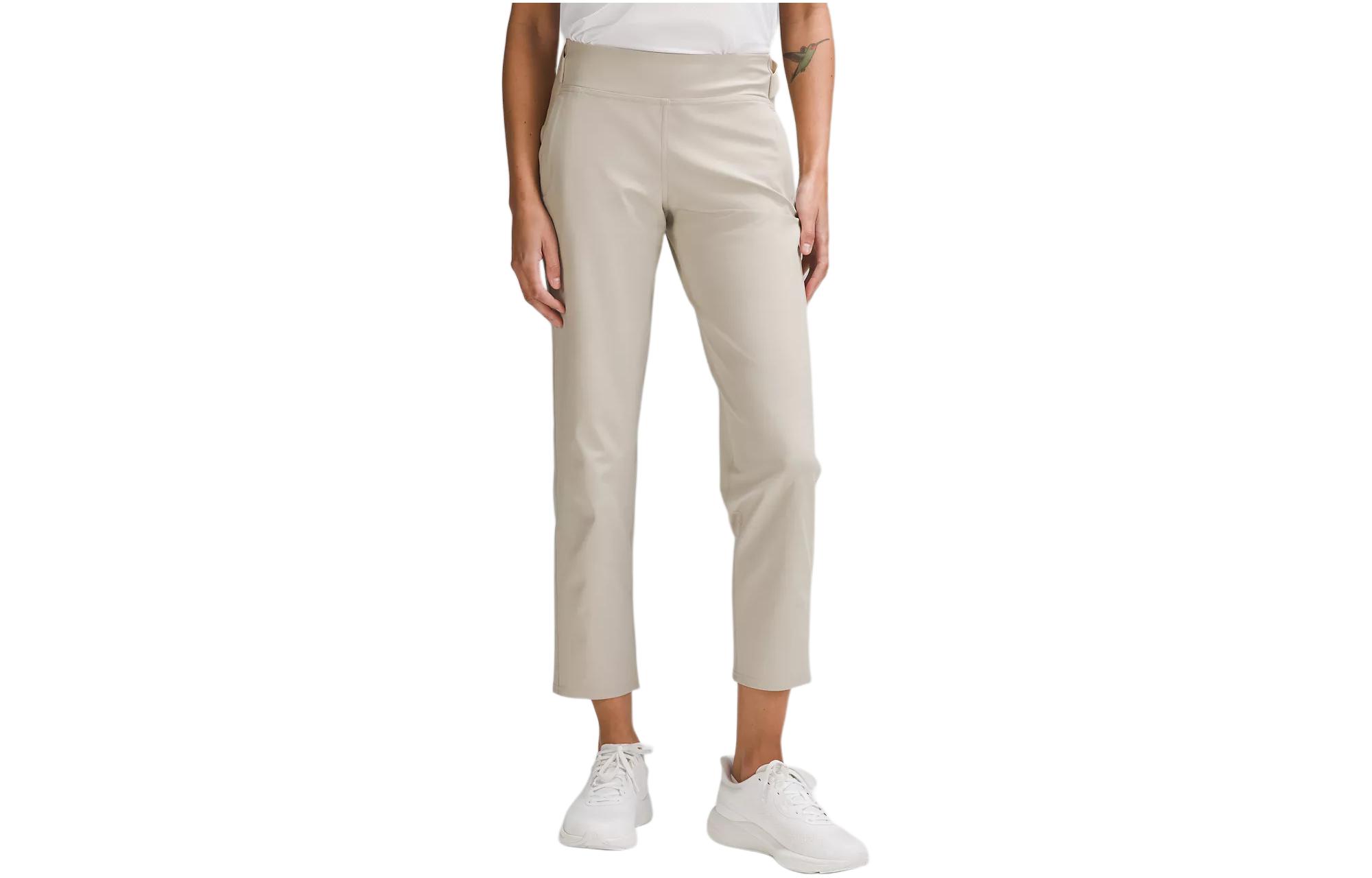 (Women) Lululemon Warpstreme Multi-Pocket Mid-Rise Golf Pants 28" Straight-Leg LW5FLPS