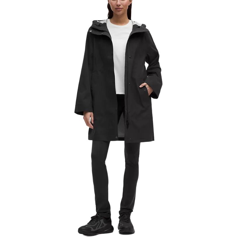 Order (W) Lululemon 防水透气宽松版型雨衣夹克 LW4CJ1S