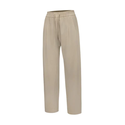 (Women) Lululemon Woven Mid-Rise Tie Wide-Leg Quick-Dry Casual Pants LW5GQJA