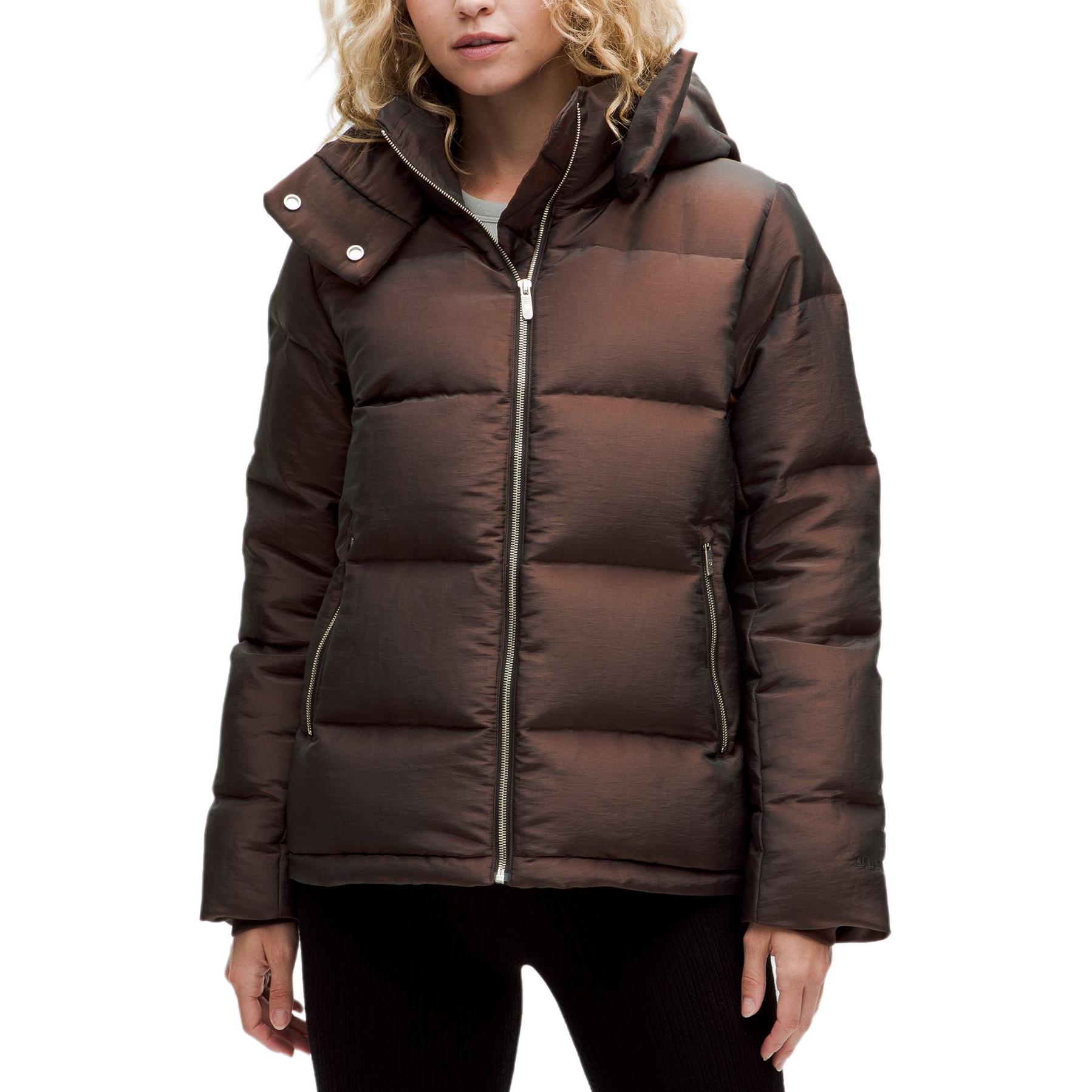 (Women) Lululemon Wunder Puff 600-Fill Down Jacket with Detachable Hood - . LW4CI2S