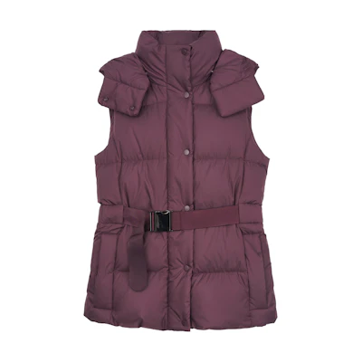 (Women) Lululemon Wunder Puff Down Hooded Vest LW4BWES