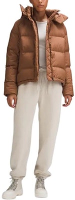 (Women) Lululemon Wunder Puff Down Jacket SoftMatte Loose Fit Hoodie LE4CACES 2