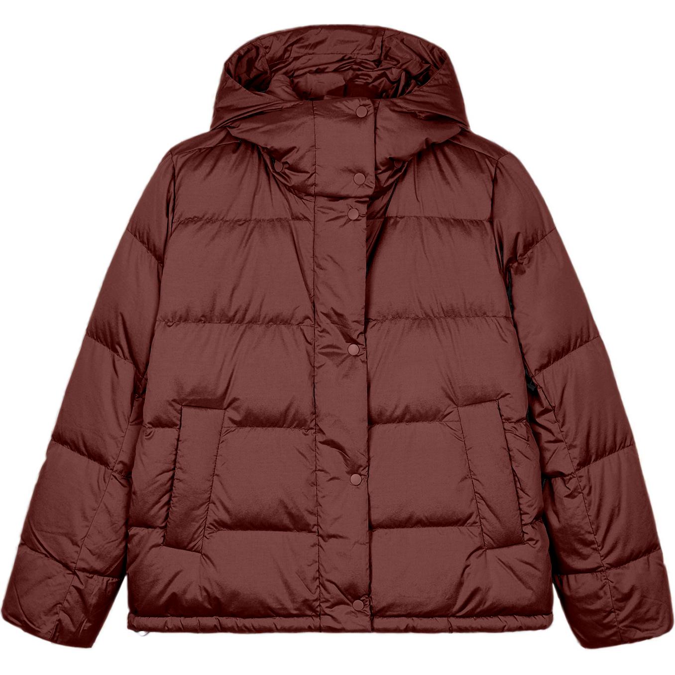 (Women) Lululemon Wunder Puff Glyde Fabric Solid Windproof Hooded Down Jacket Women LW4BXZS