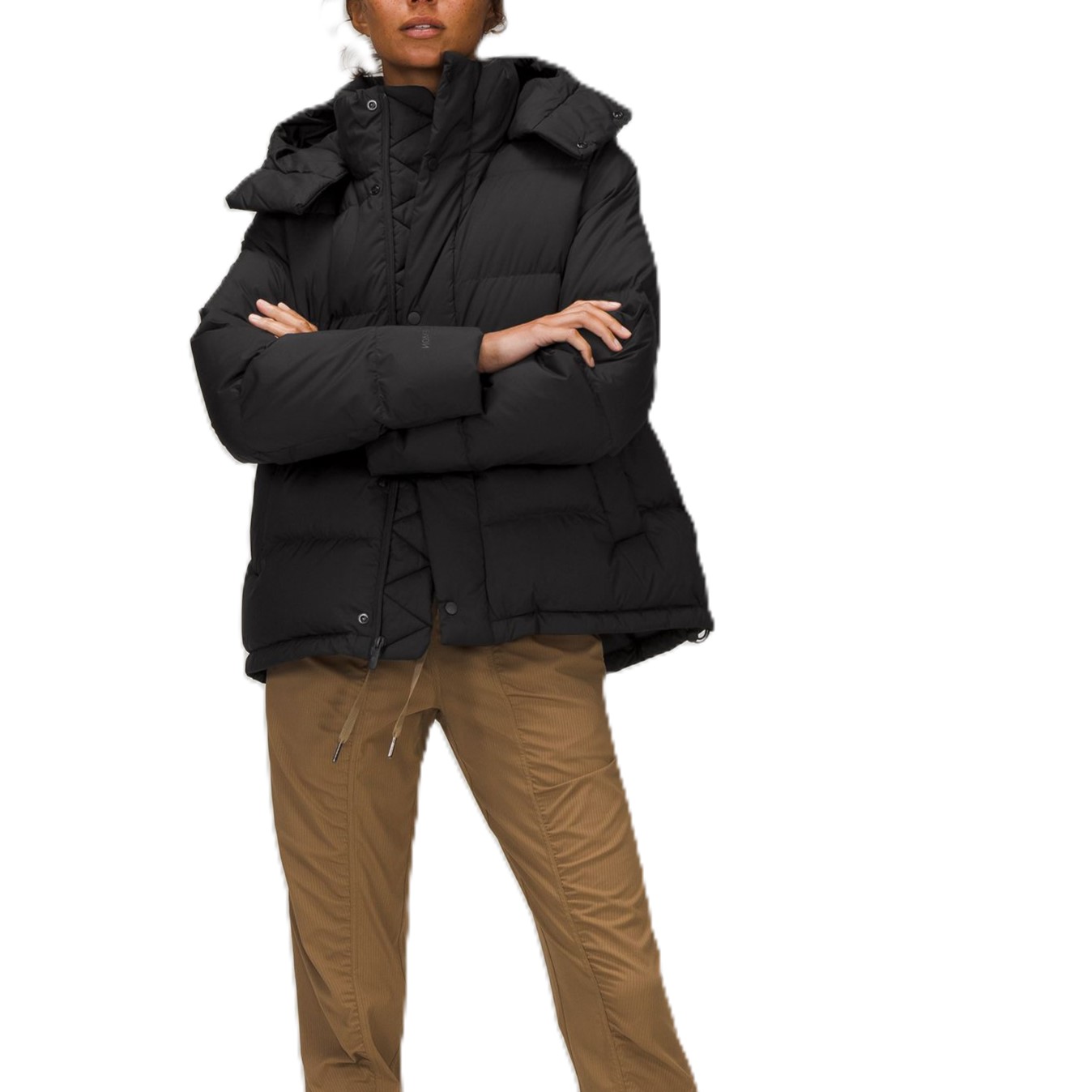 Shop (W) Lululemon Wunder Puff Chaqueta Suave Mate - Cálida, Suave, Transpirable. LW4BWRS-1