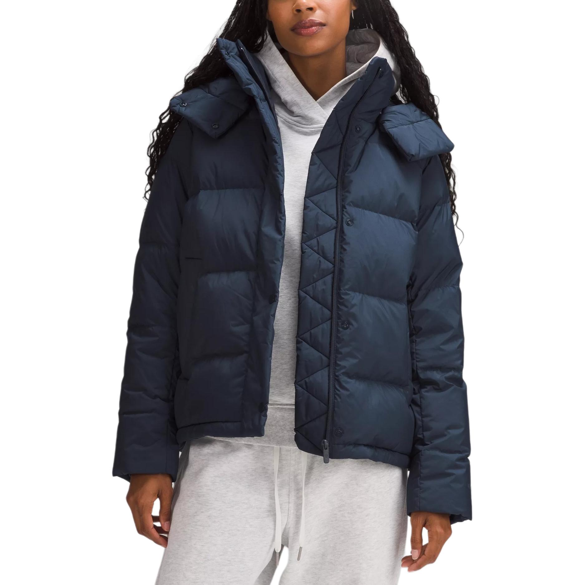 (Women) Lululemon Wunder Puff Water-Resistant Windproof Down Jacket LW4CACS-重复