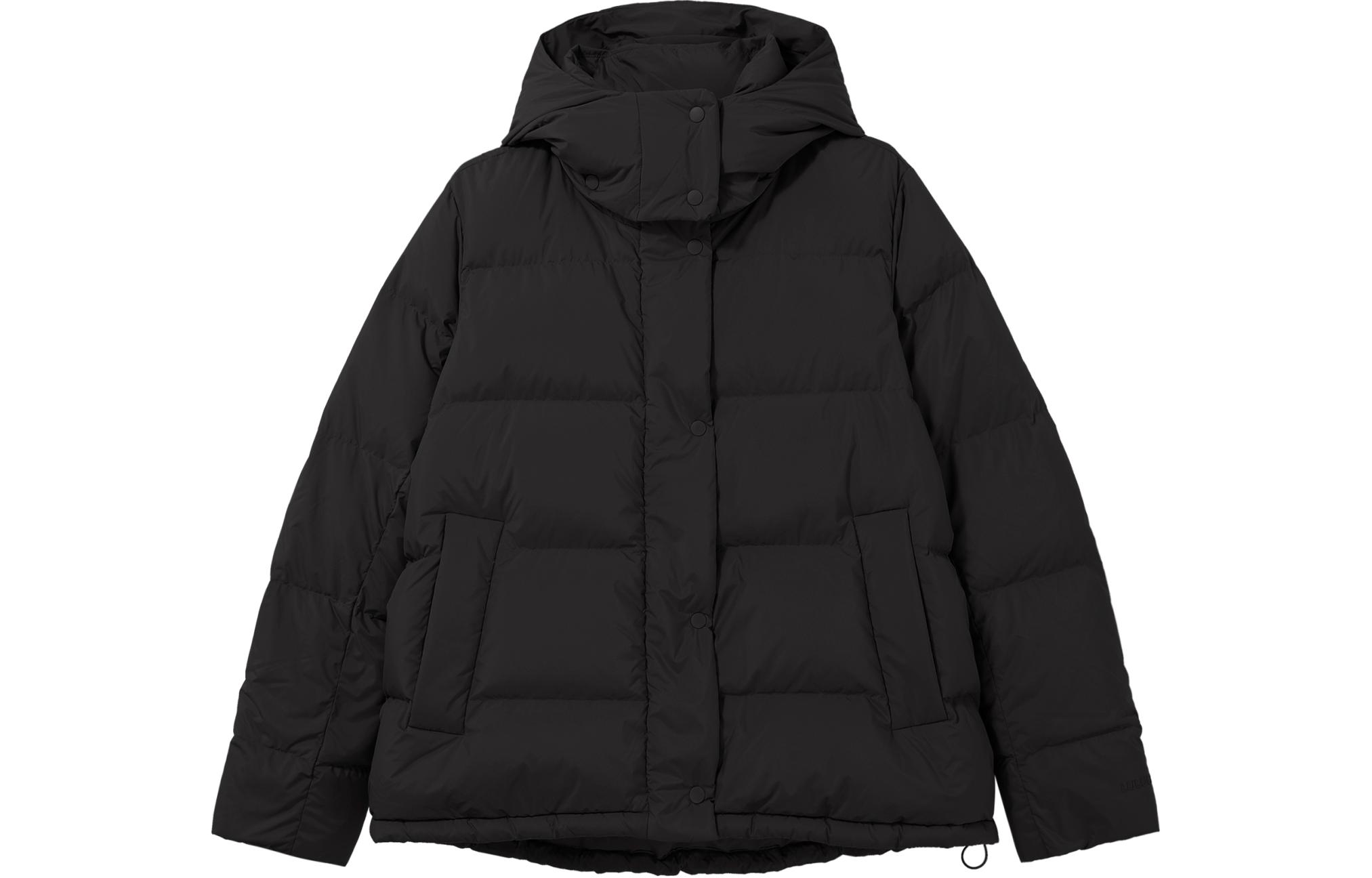 (Women) Lululemon Wunder Puff Winter Logo Hooded Down Jacket LW4BWRS